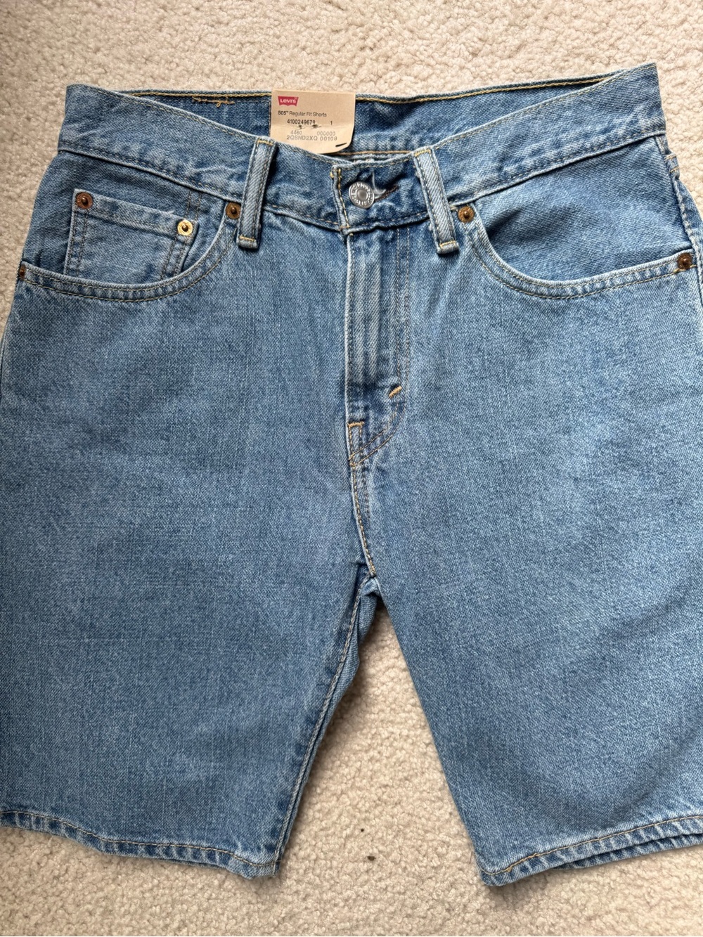 Levi's Light Blue Men's Denim Jean Shorts